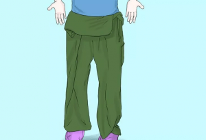 how to wear fisherman pants guide step 12